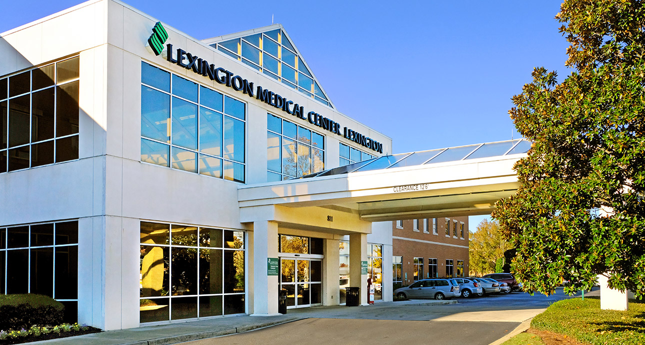 Lexington Medical Park 1 and Lexington Health Lexington building exteriors.