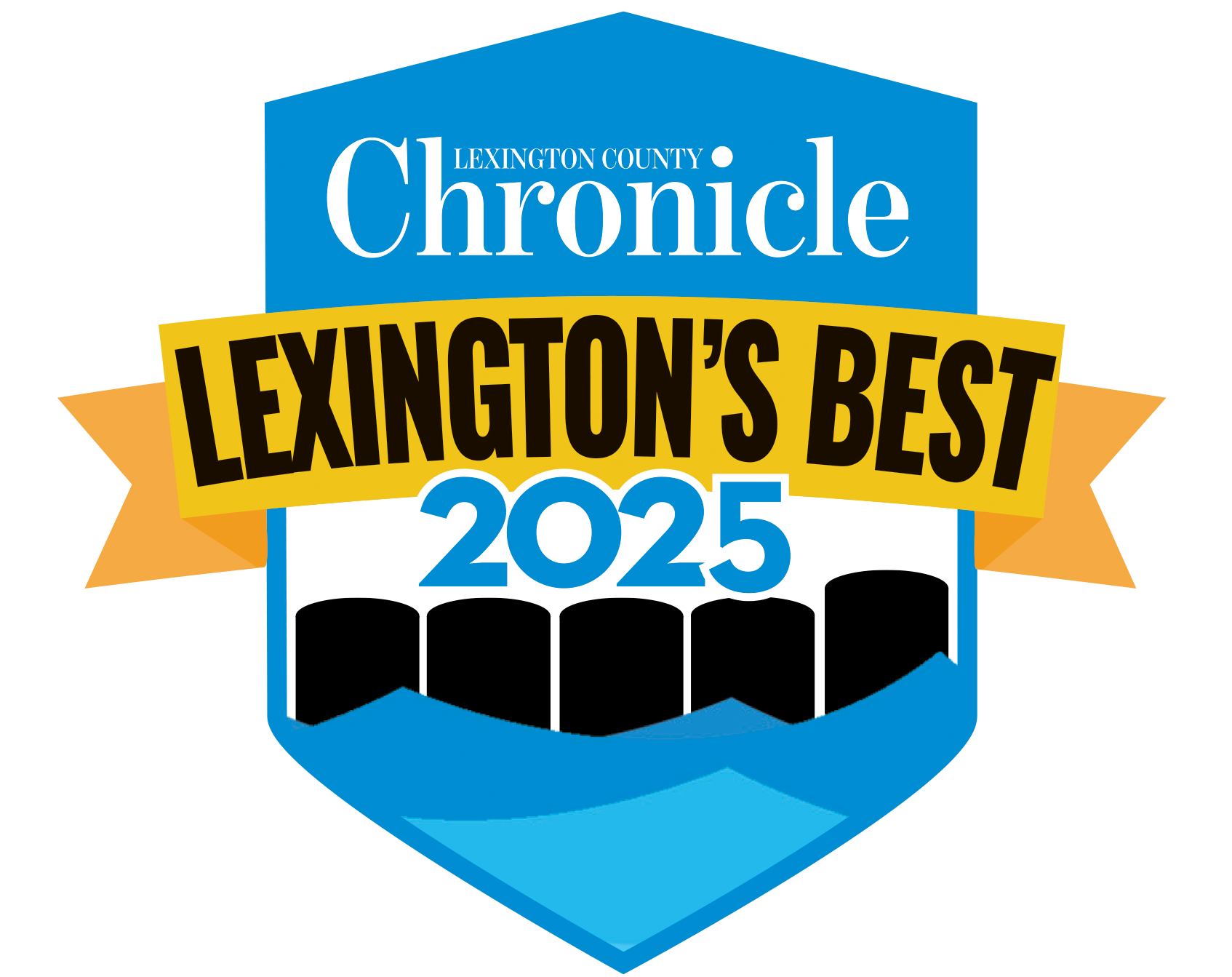 Lexington County Chronicle Lexington's Best 2025 badge.